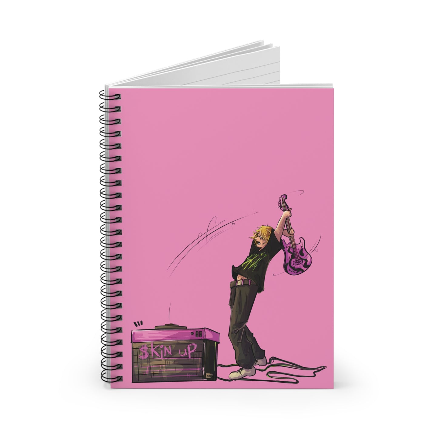 $kin Up Graphic Spiral Notebook