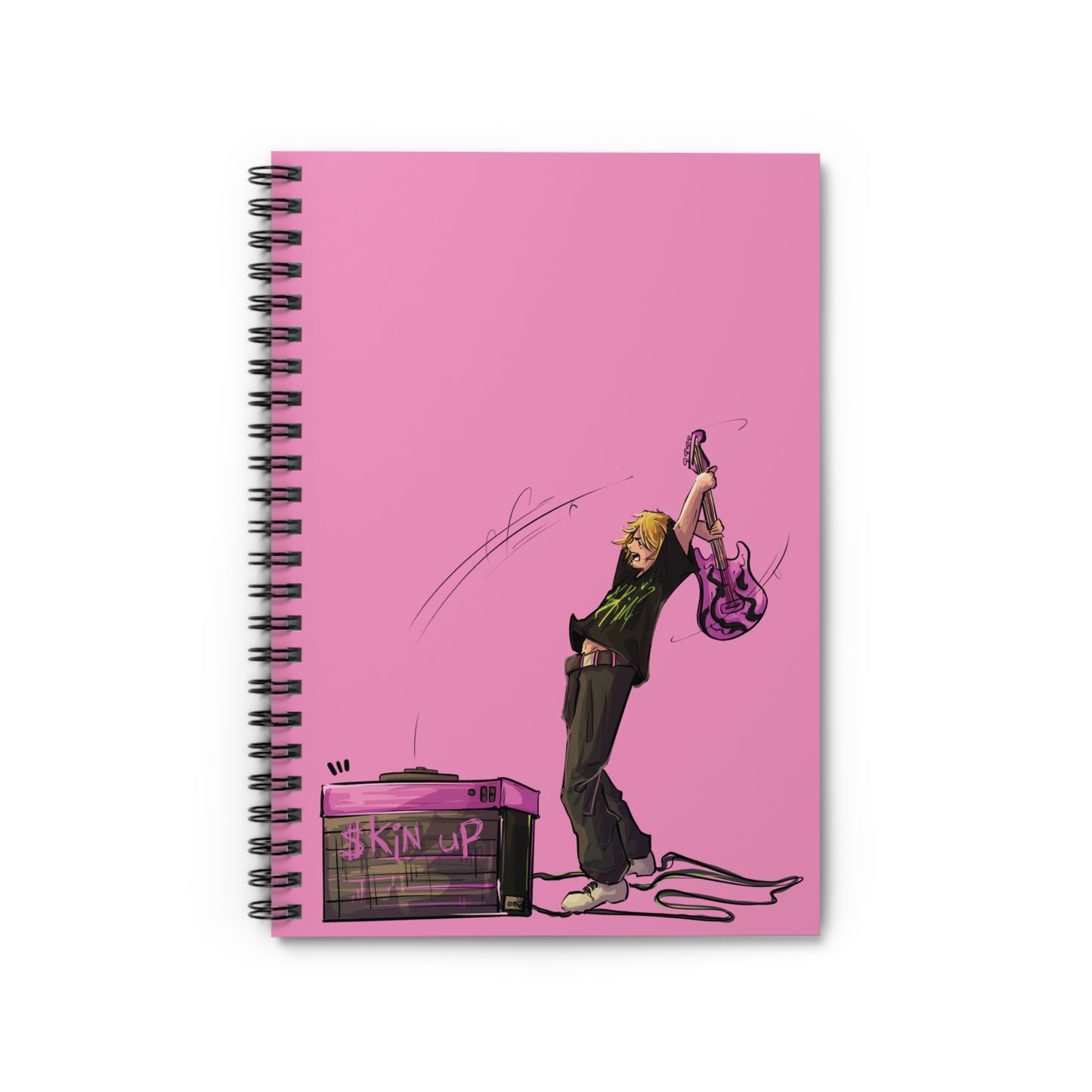 $kin Up Graphic Spiral Notebook